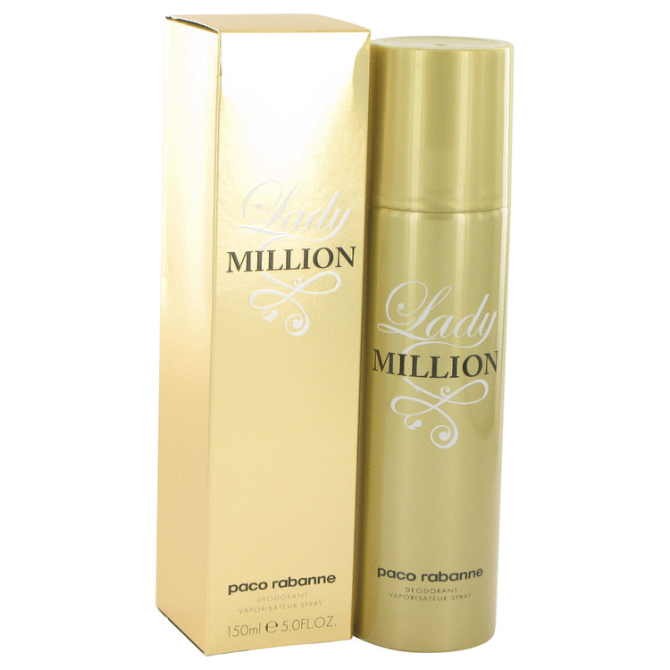 Lady Million Perfume 5 oz Deodorant Spray